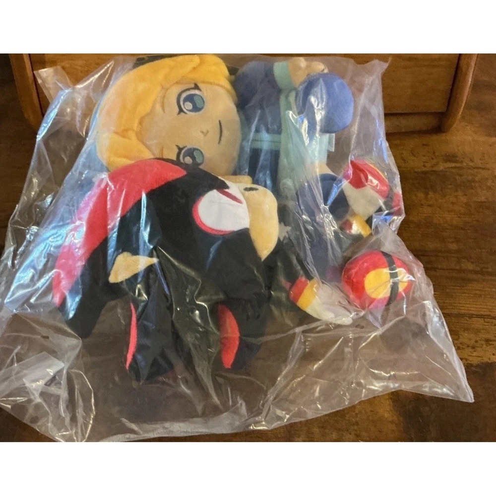 Sonic the Hedgehog Shadow and Maria Plush 2 Pack 10" Plush Kid Robot NWT Sealed - Picture 7 of 9
